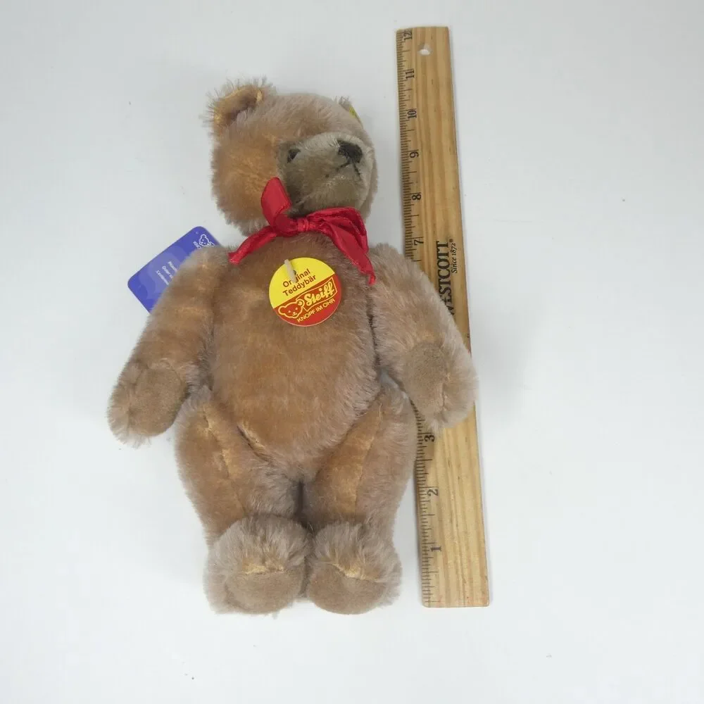 Steiff Teddy Bear Mohair Jointed NWT Vintage 10